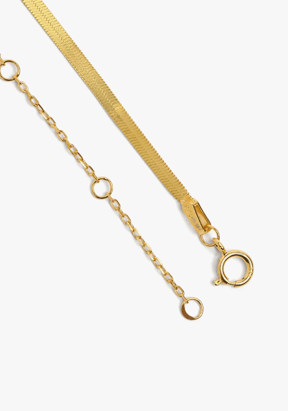 Collar Cadena de Serpiente - Plata 925 Parfois 3