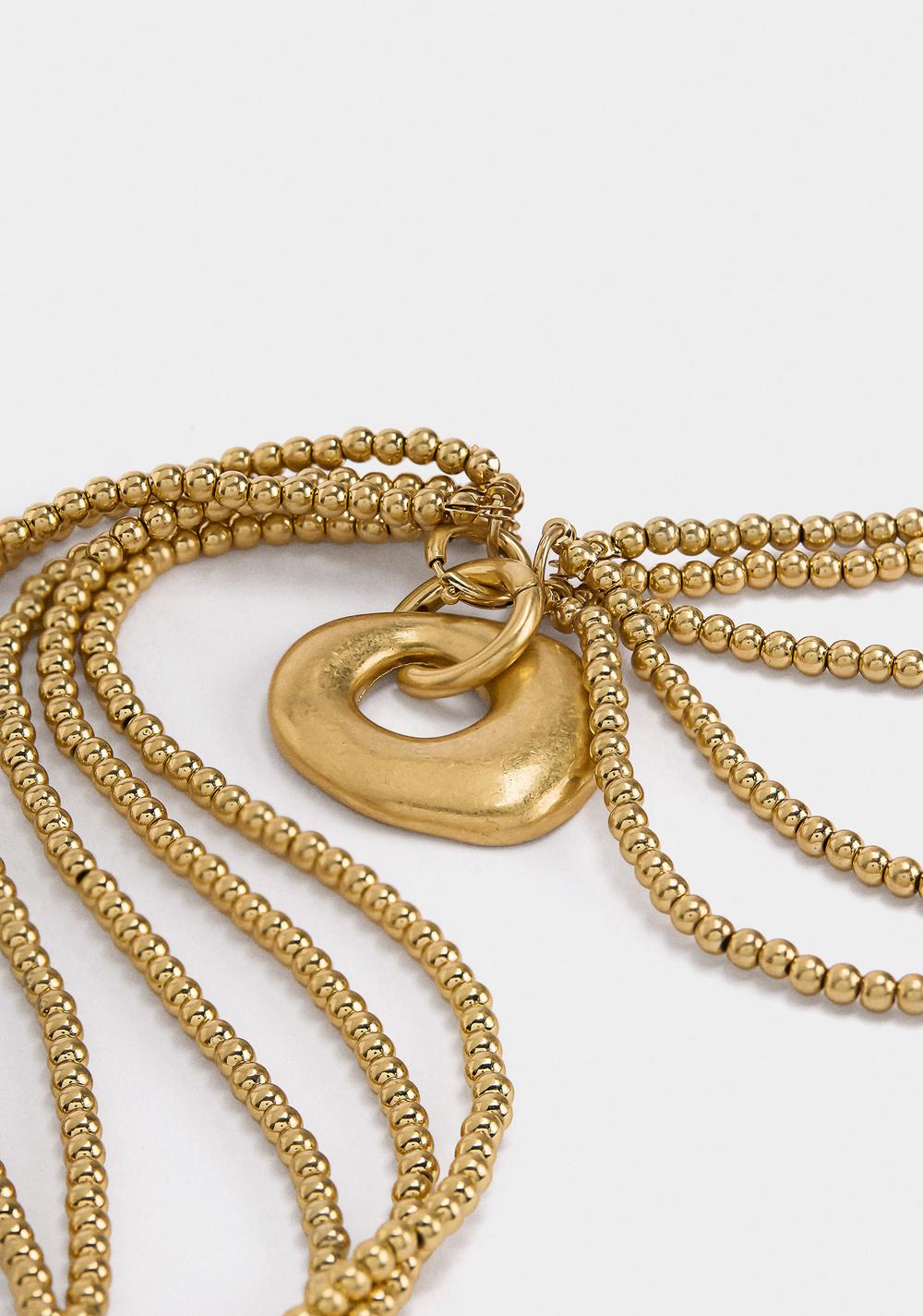 Collar con Colgante de Aro Parfois 2