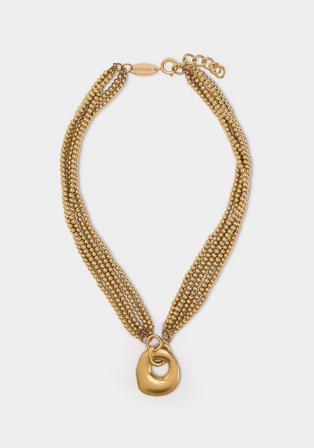 Collar con Colgante de Aro Parfois Imagen Principal
