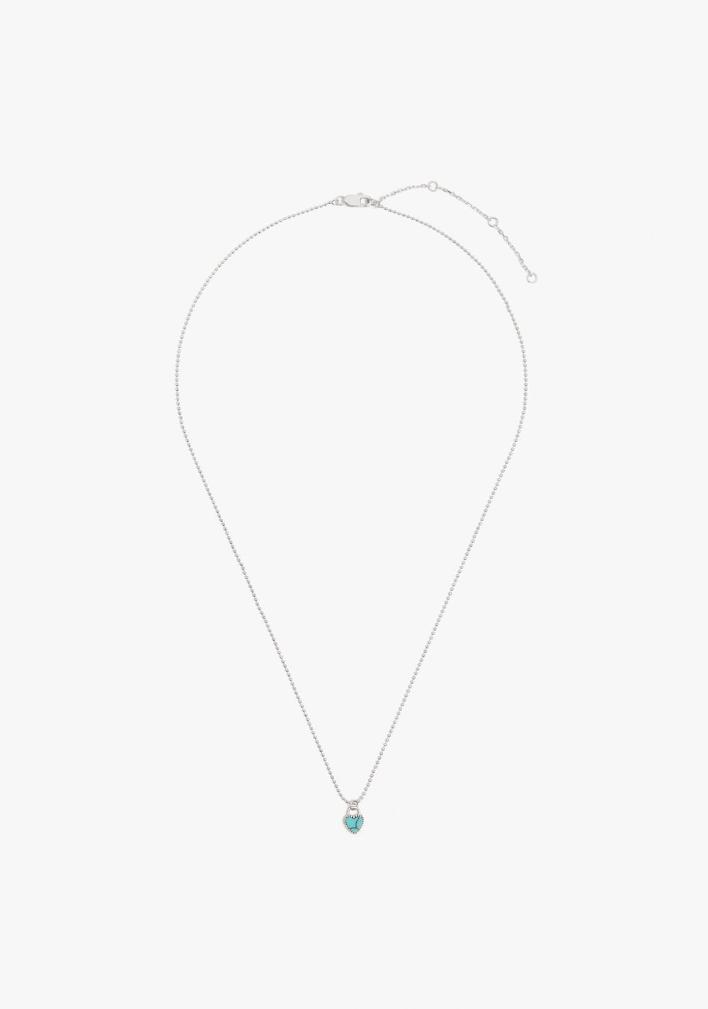 Collar Corazón con Piedra Parfois Imagen Principal
