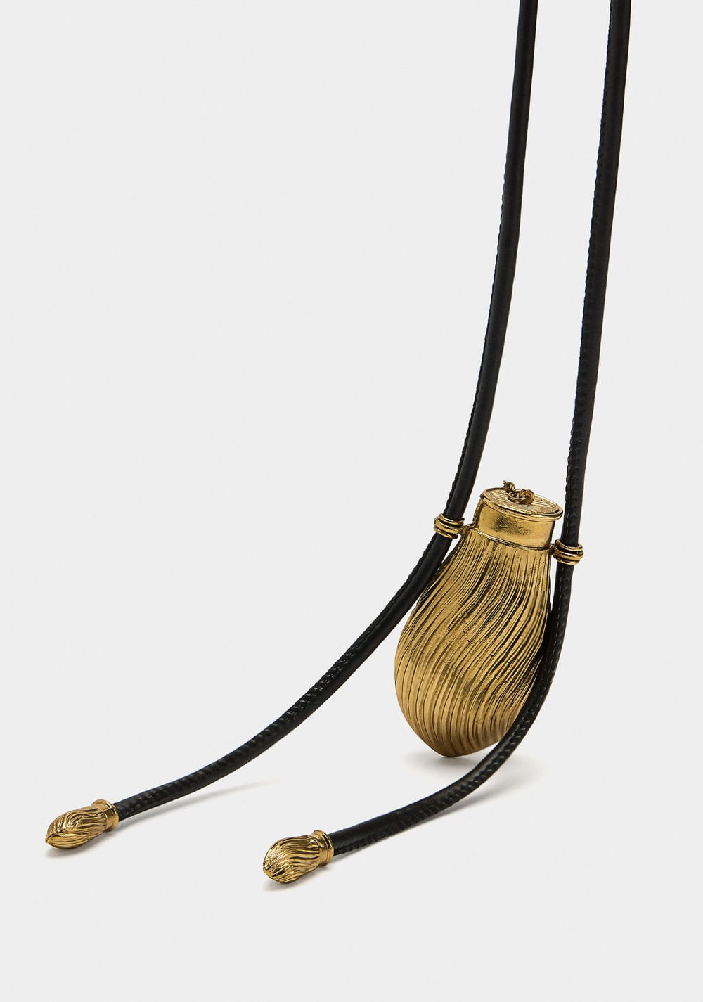 Collar de Cordón con Bolsillo Rayado Parfois 2