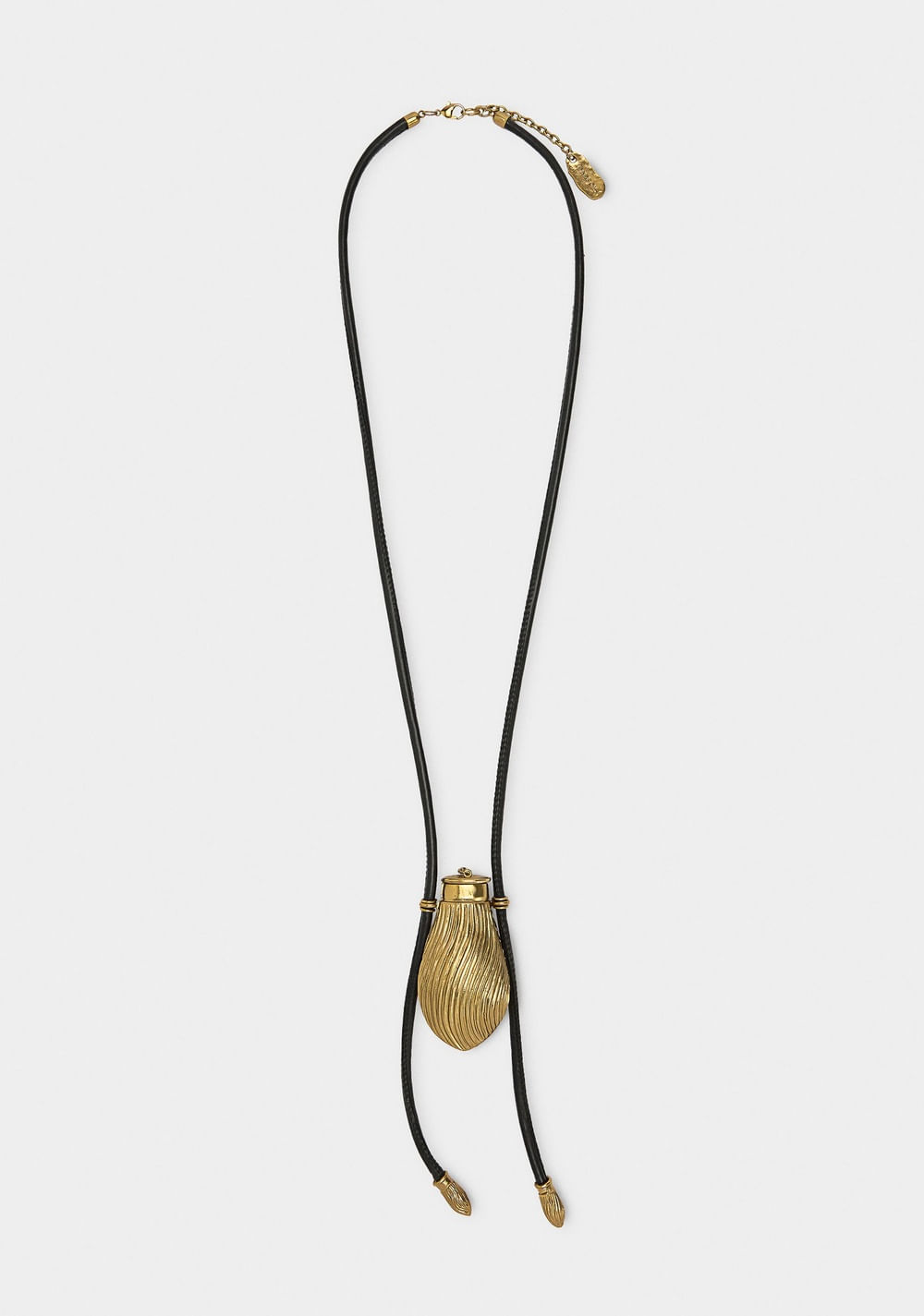 Collar de Cordón con Bolsillo Rayado Parfois Imagen Principal