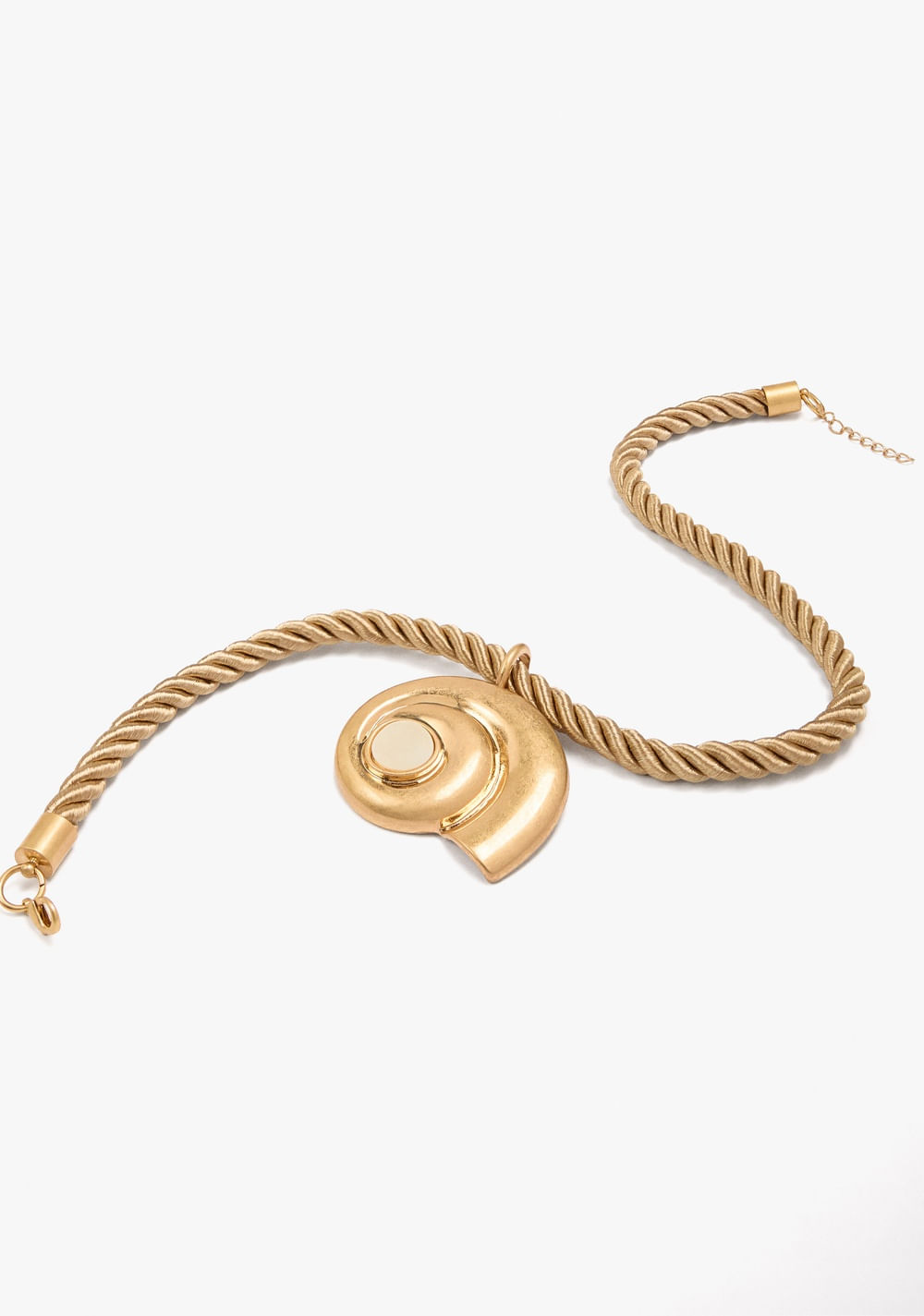Collar con Cordón Caracol Espiral Parfois 3