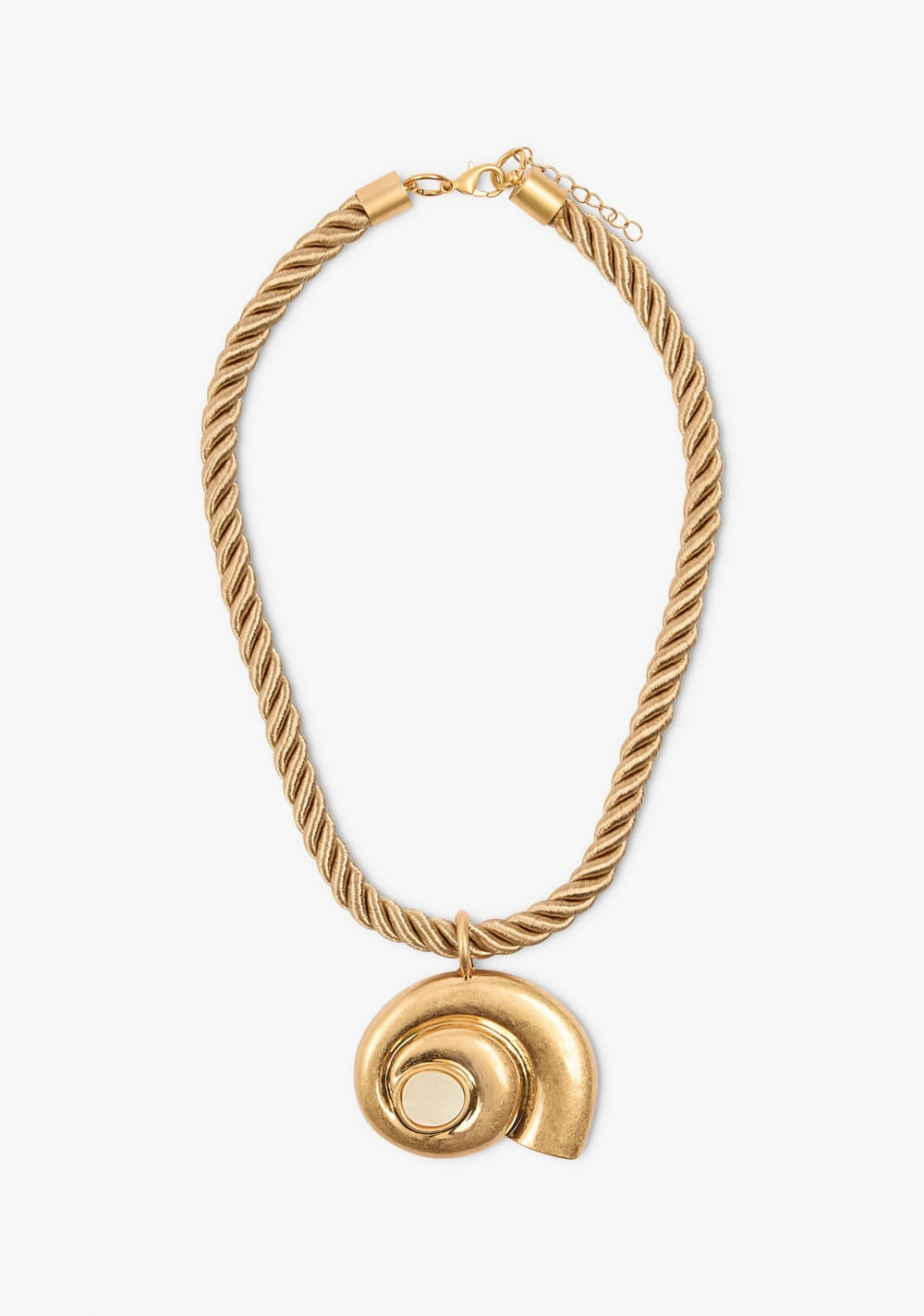 Collar con Cordón Caracol Espiral Parfois