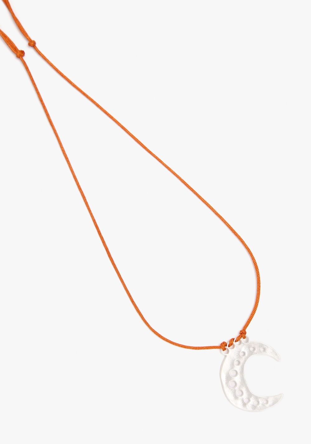Collar de Cordón con Charm Baño de Plata Parfois 2