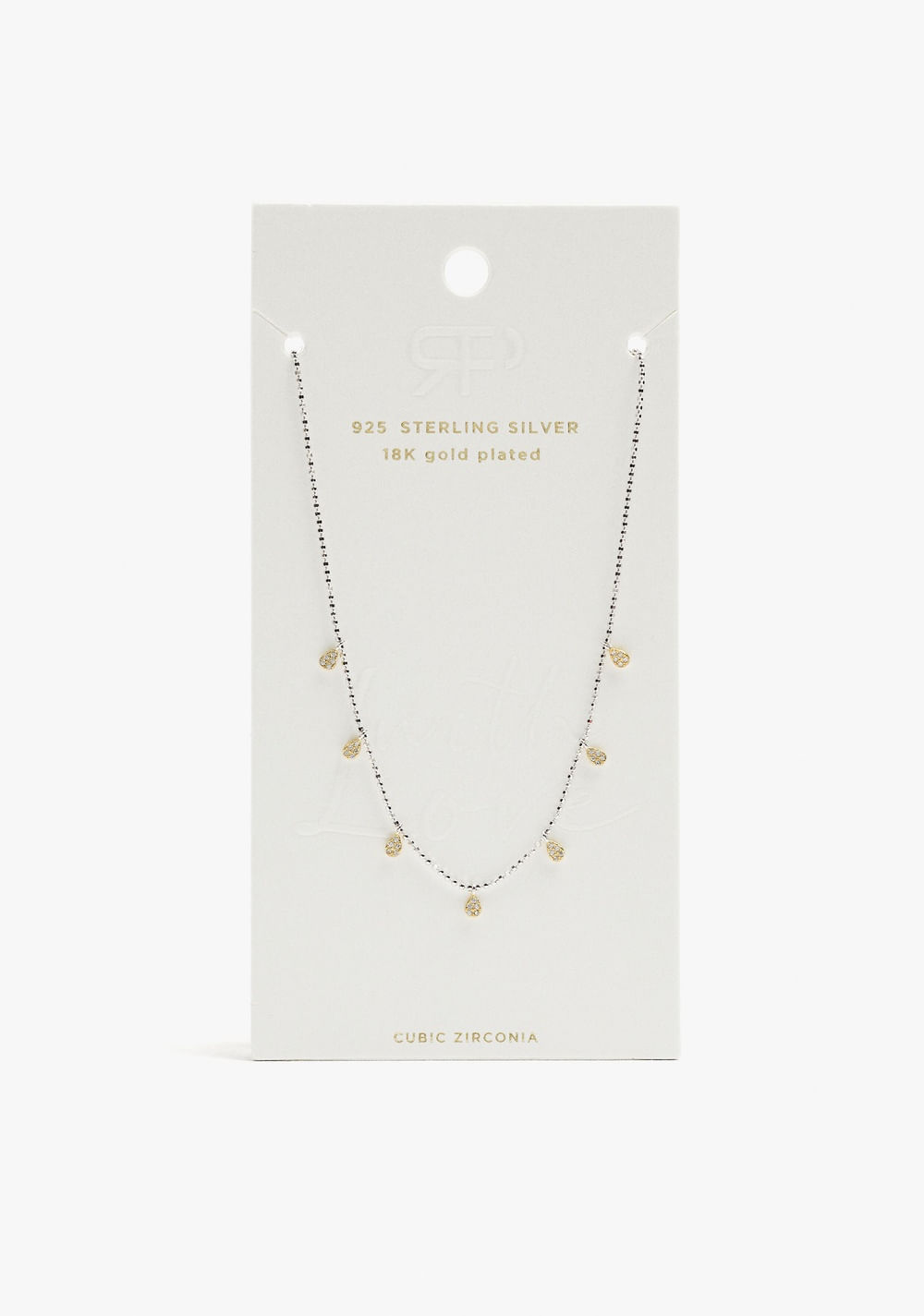 Collar Corto con Circonitas Parfois 4