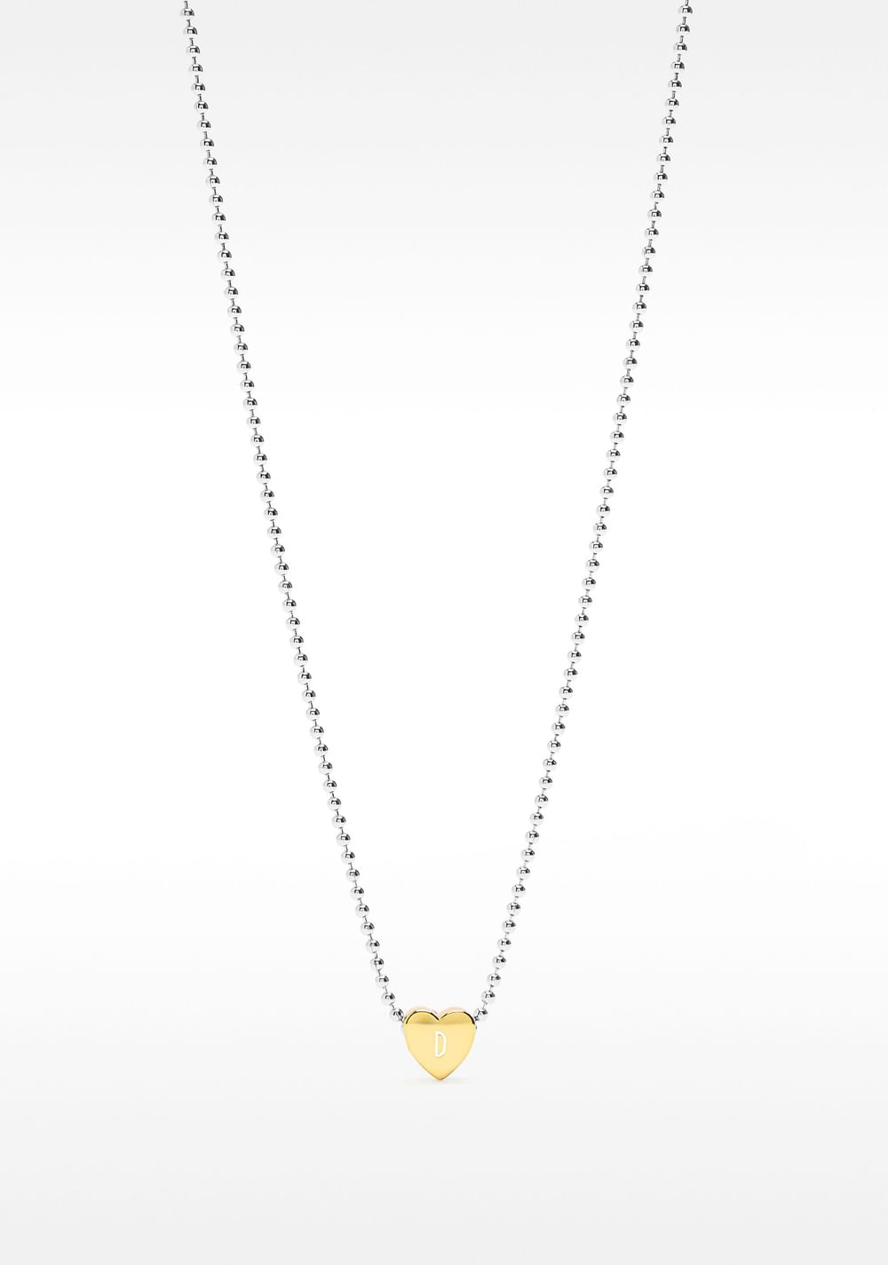Collar Corto con Colgante de Corazón – Plata de Ley 925 Parfois 2