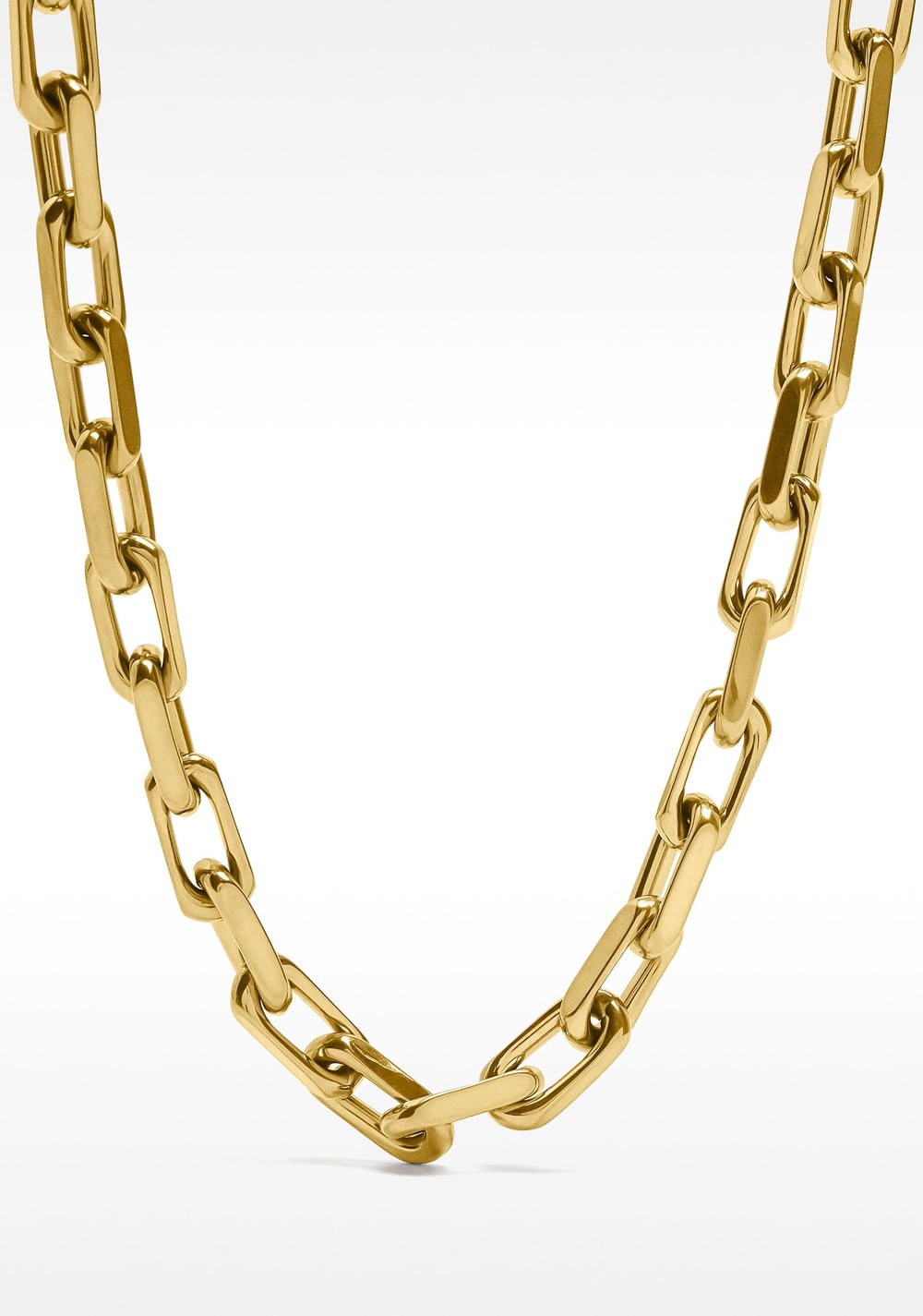 Collar Corto de Eslabones - Acero Inoxidable Parfois 2