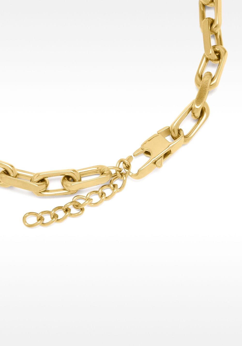 Collar Corto de Eslabones - Acero Inoxidable Parfois 3