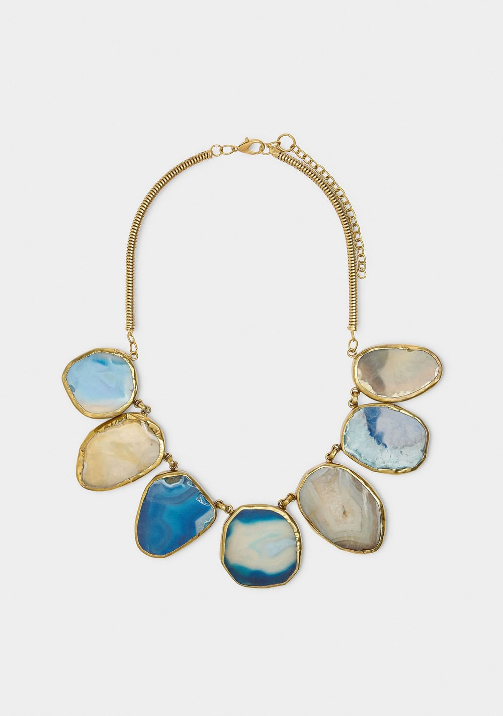 Collar Corto Maxi de Piedras Parfois Imagen Principal