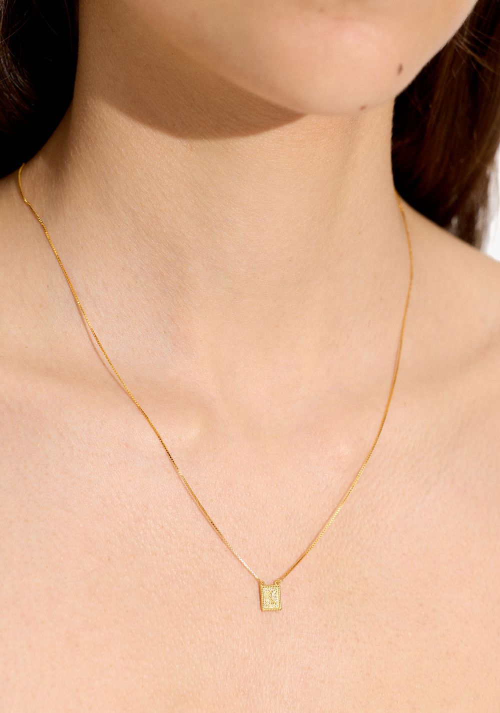 Collar Doble con Colgantes - Plata 925 Baño de Oro 18k Parfois 2