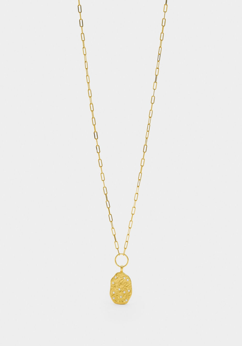 Collar de Eslabones con Colgante Irregular Parfois 3