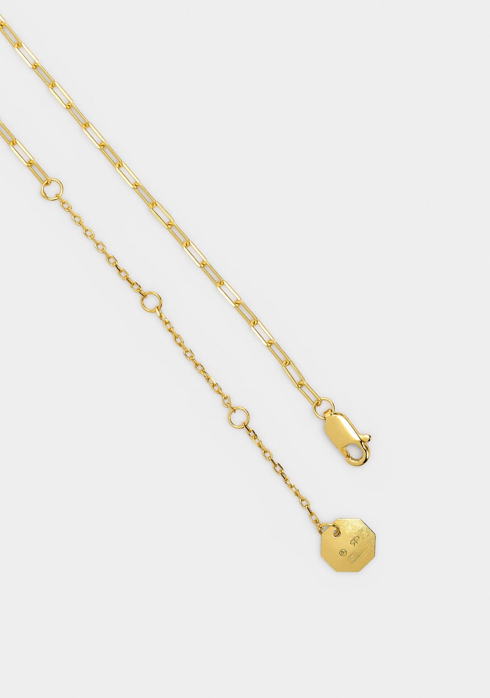 Collar de Eslabones con Colgante Irregular Parfois 4