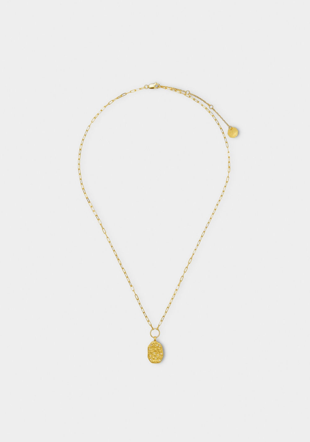 Collar de Eslabones con Colgante Irregular Parfois Imagen Principal