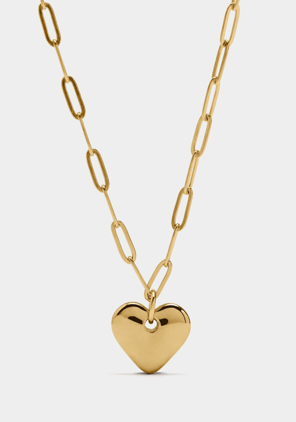 Collar de Eslabones con Corazón Parfois 3