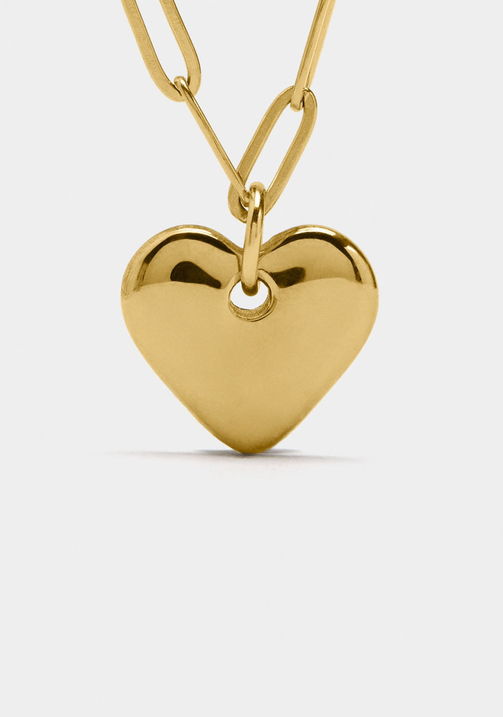 Collar de Eslabones con Corazón Parfois 5