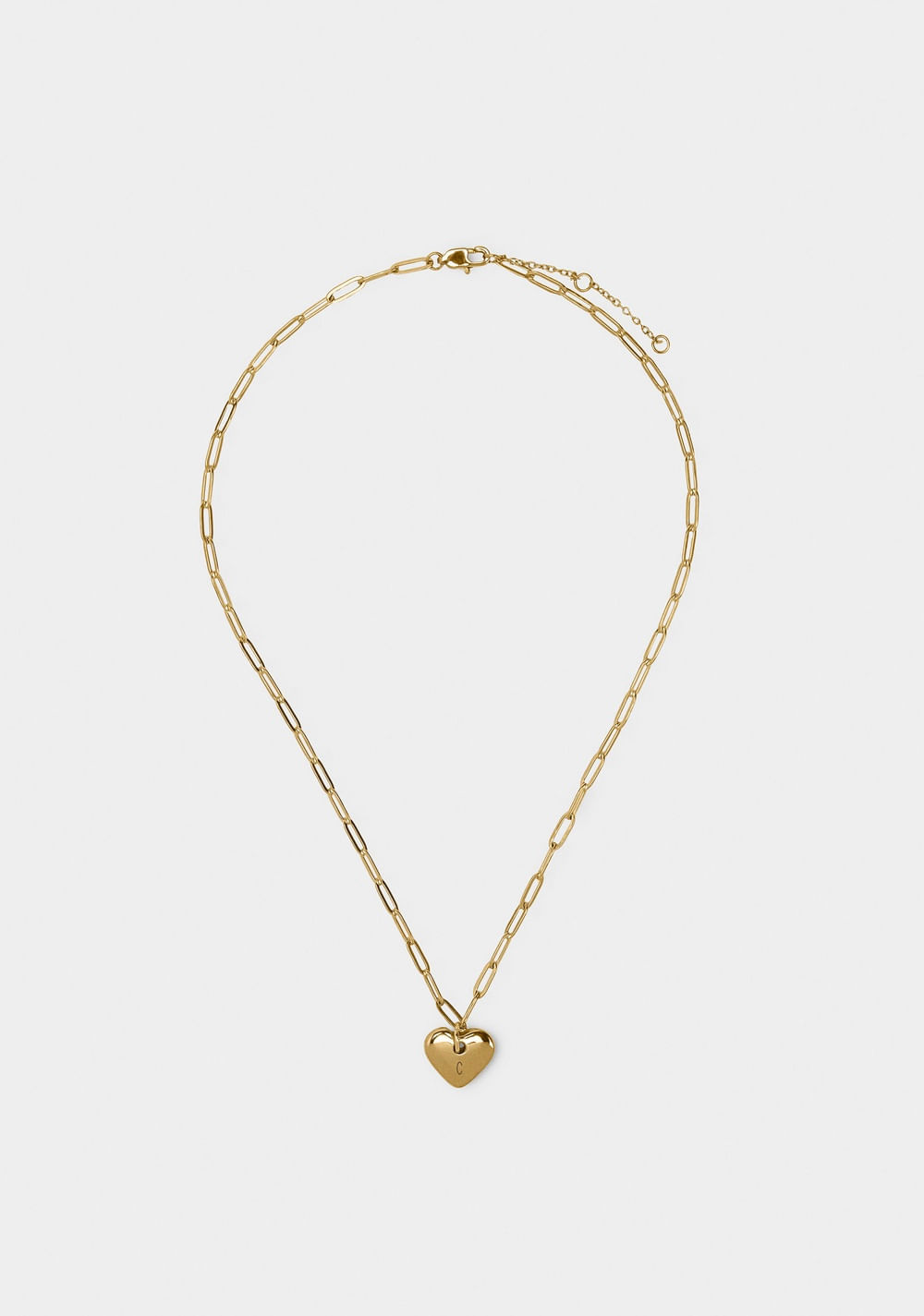 Collar de Eslabones con Corazón Parfois Imagen Principal