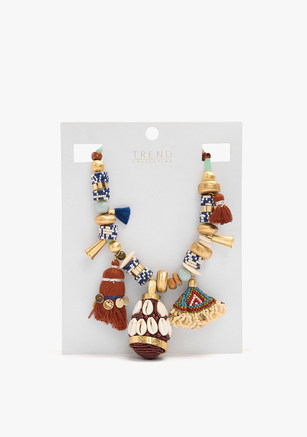 Collar Étnico Multicolor con Colgantes Parfois 4