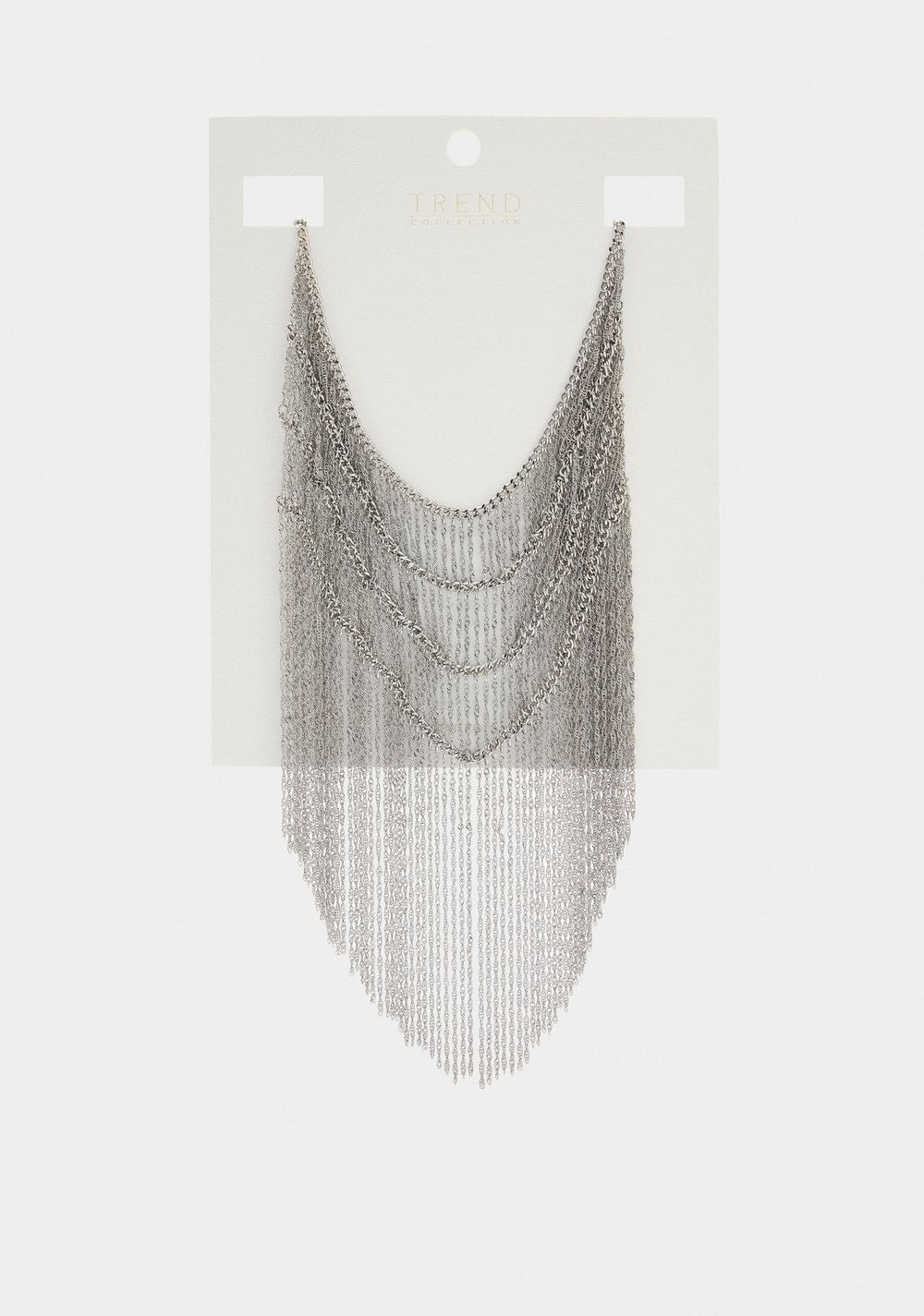 Collar Largo Babero de Cadenas Parfois 4