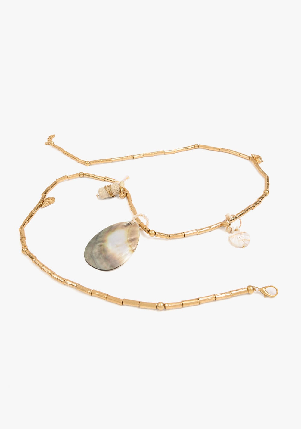 Collar Largo con Colgante con Concha Parfois 2