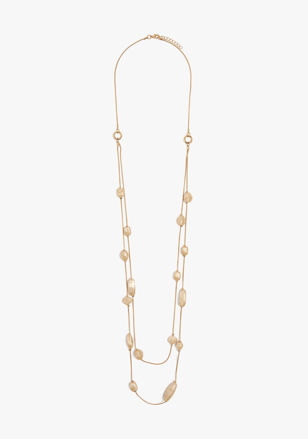 Collar Largo con Detalles Efecto Piedra Parfois