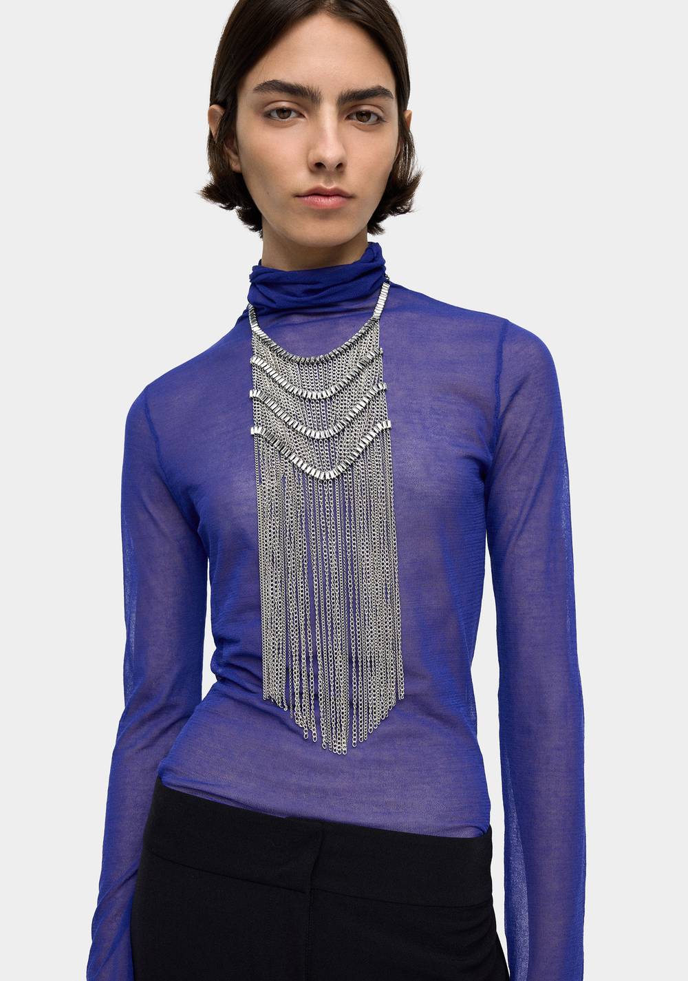 Collar Maxi Largo con Cristales Parfois 2