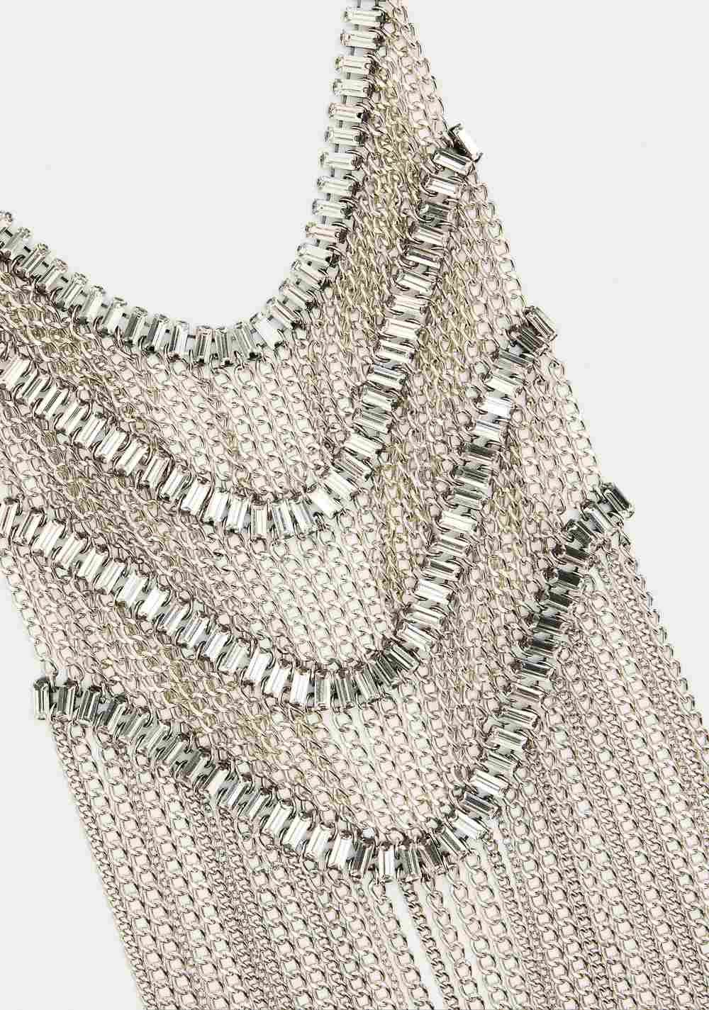 Collar Maxi Largo con Cristales Parfois 3
