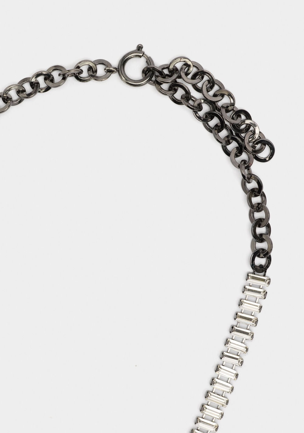 Collar Maxi Largo con Cristales Parfois 4