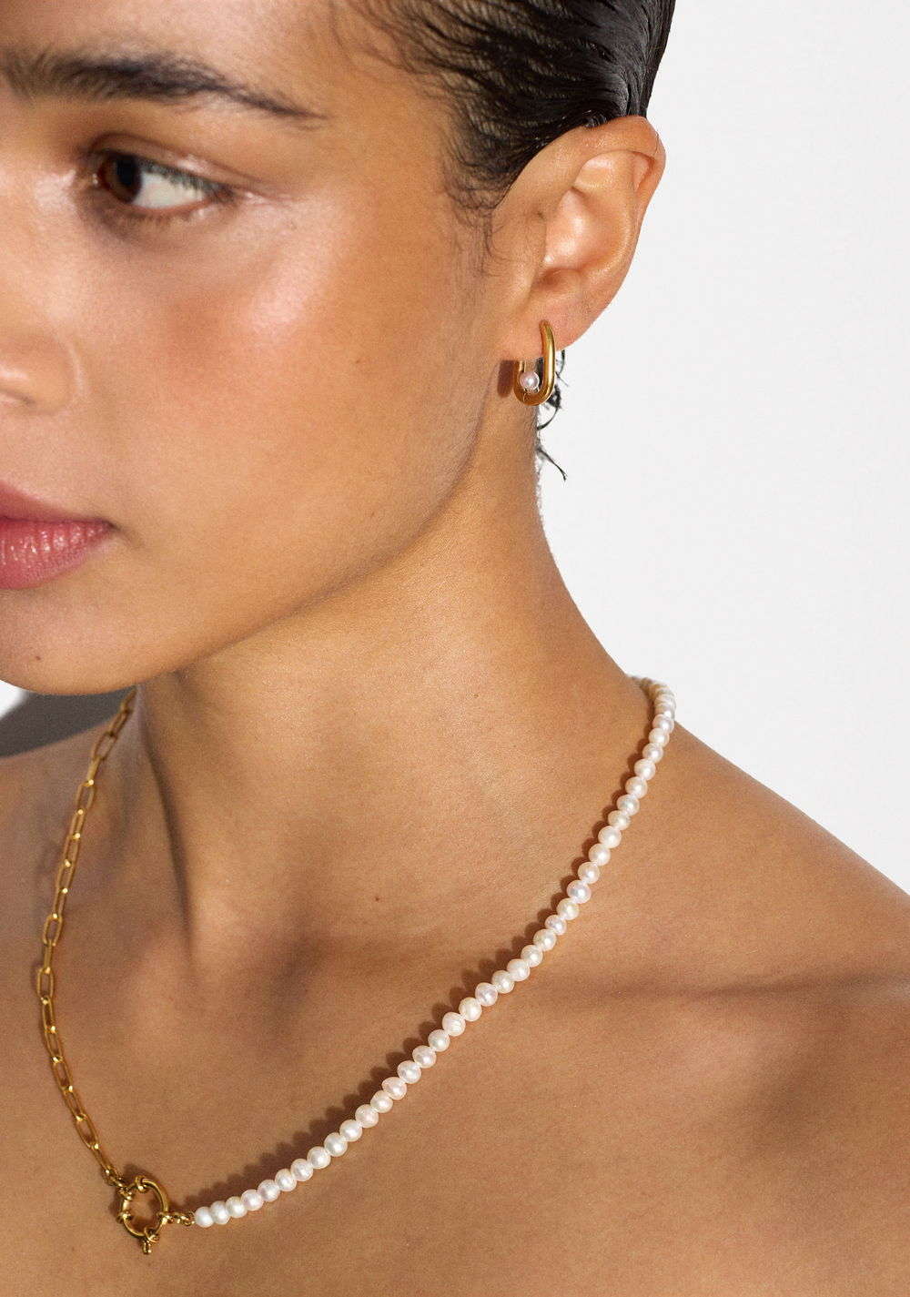 Collar Perla de Agua Dulce Parfois 3