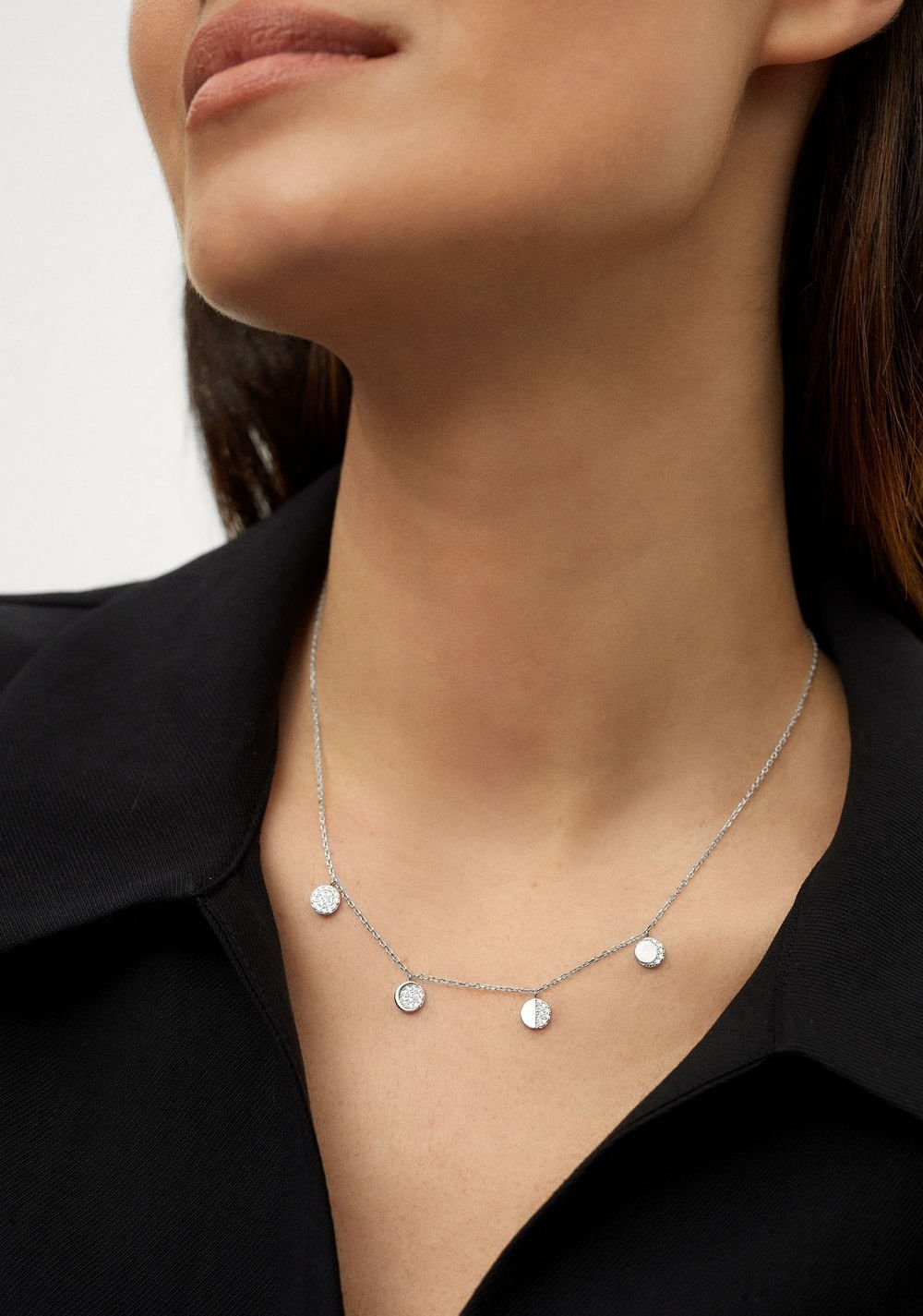 Collar de Plata 925 con Circonitas Parfois 3