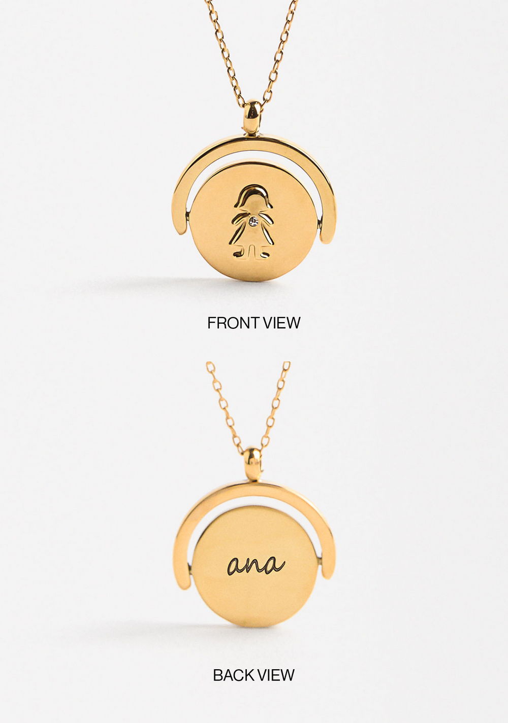 Collar Spinner Niña Parfois 2