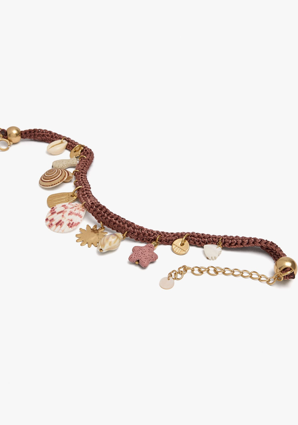 Collar Trenzado con Motivos Marinos Parfois 3