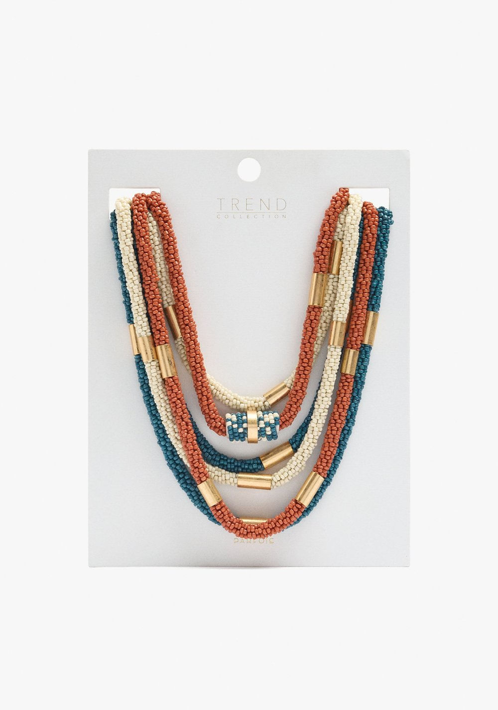 Collar Tubular Maxi con Abalorios Parfois 4
