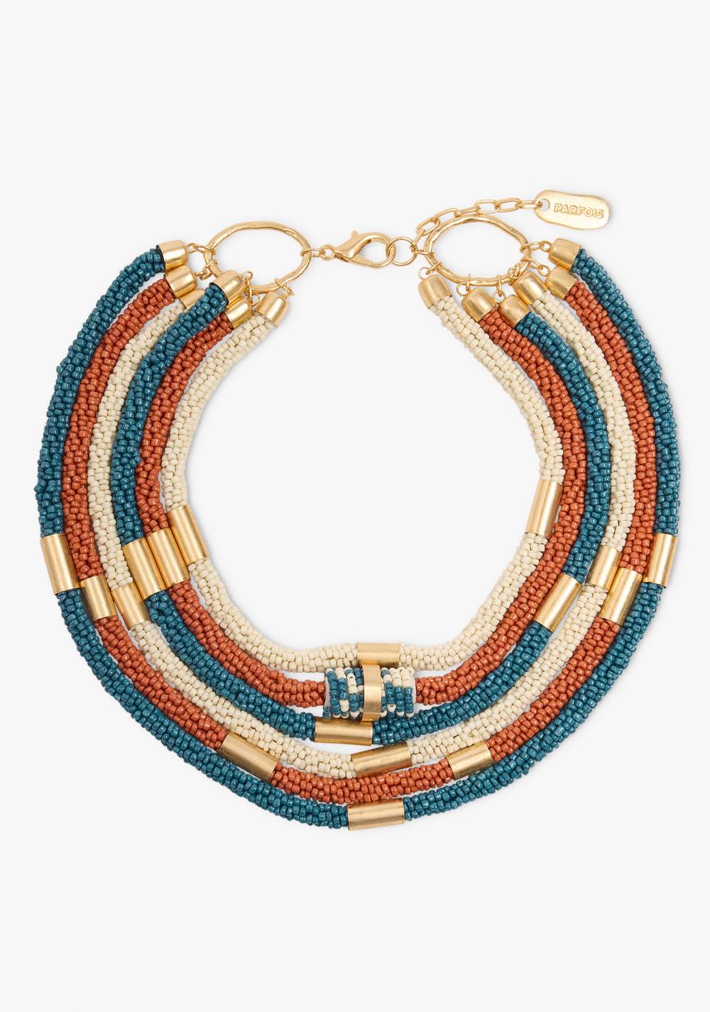 Collar Tubular Maxi con Abalorios Parfois Imagen Principal