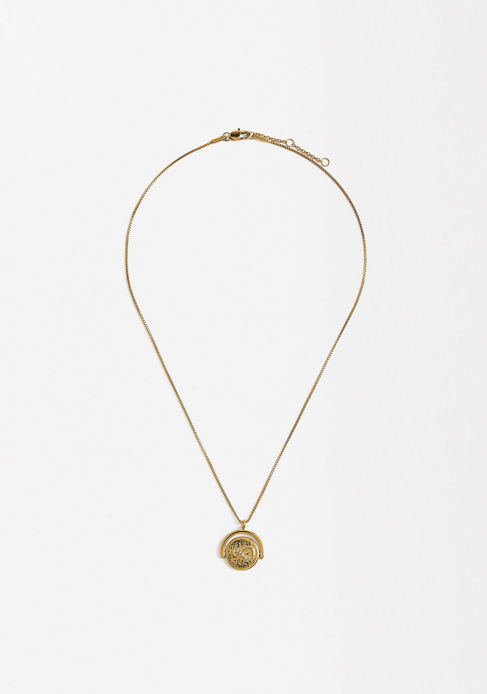 Conjunto de Collar Spinner y Zarcillos Infinito Parfois 5
