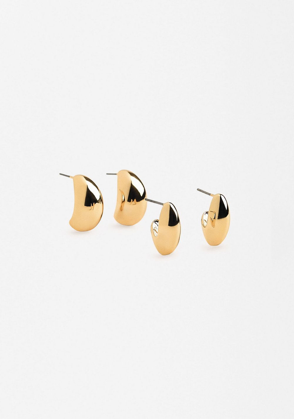 Conjunto de Zarcillos Dorados Parfois