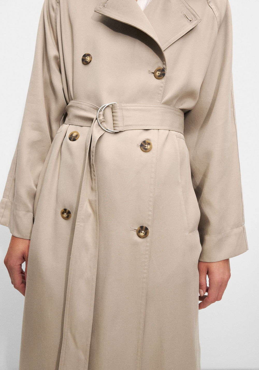 Gabardina Larga con Bolsillos Parfois 3