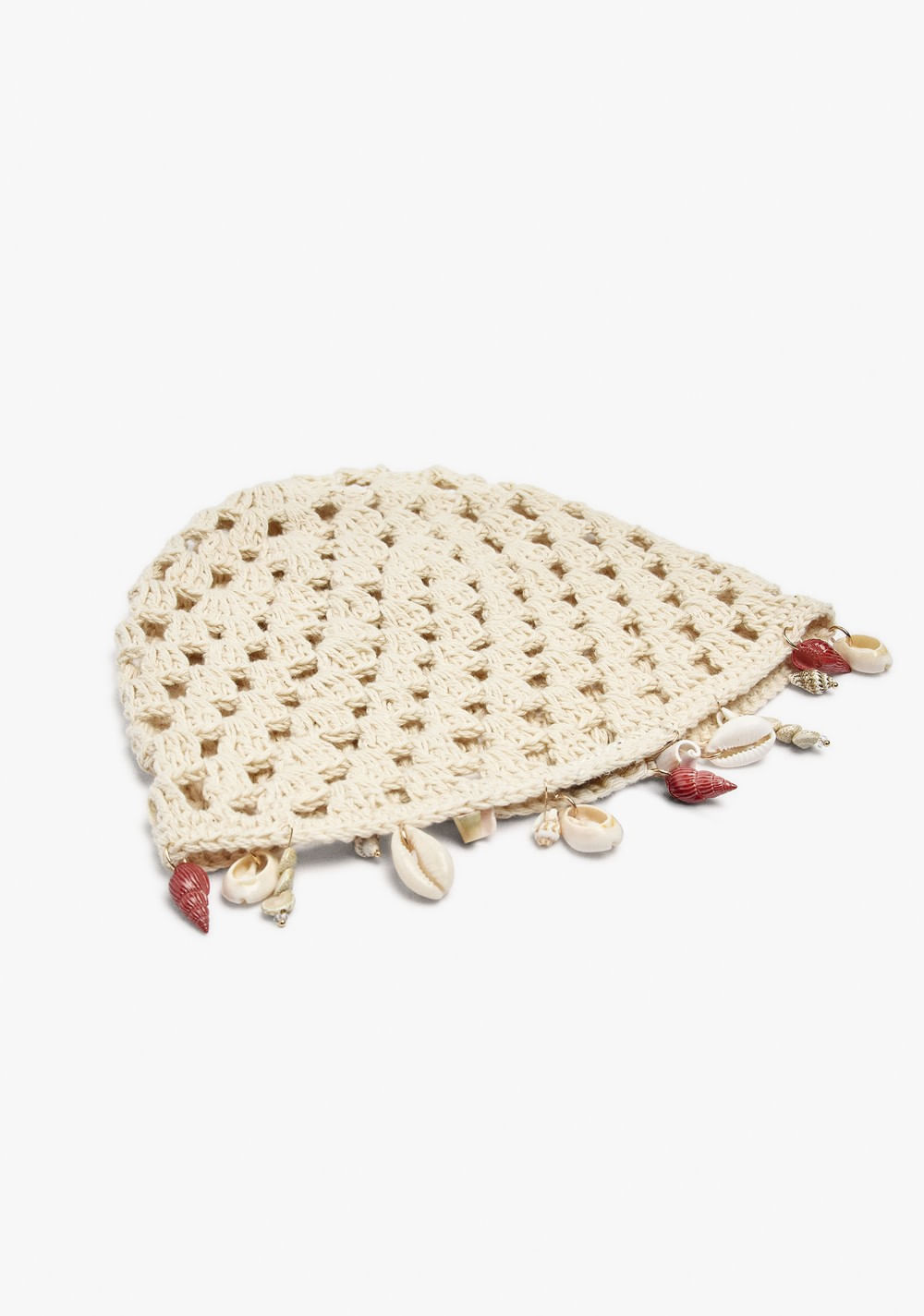 Gorro de Croché con Conchas Parfois 3