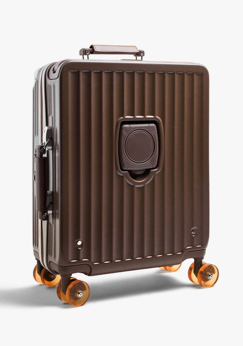 Maleta de Viaje a Rayas con Portavasos Parfois 3