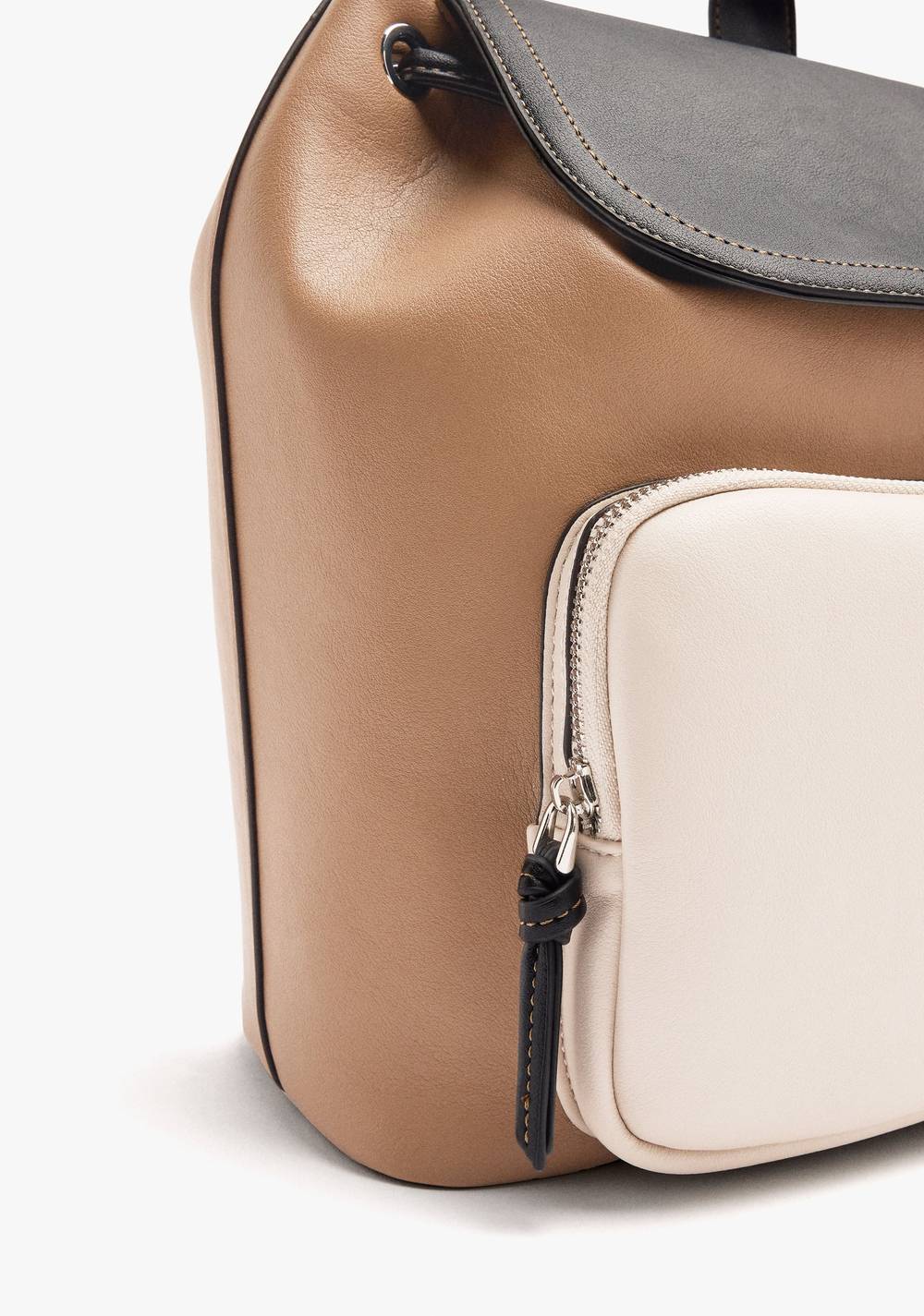 Morral Color Block con Solapa Parfois 2