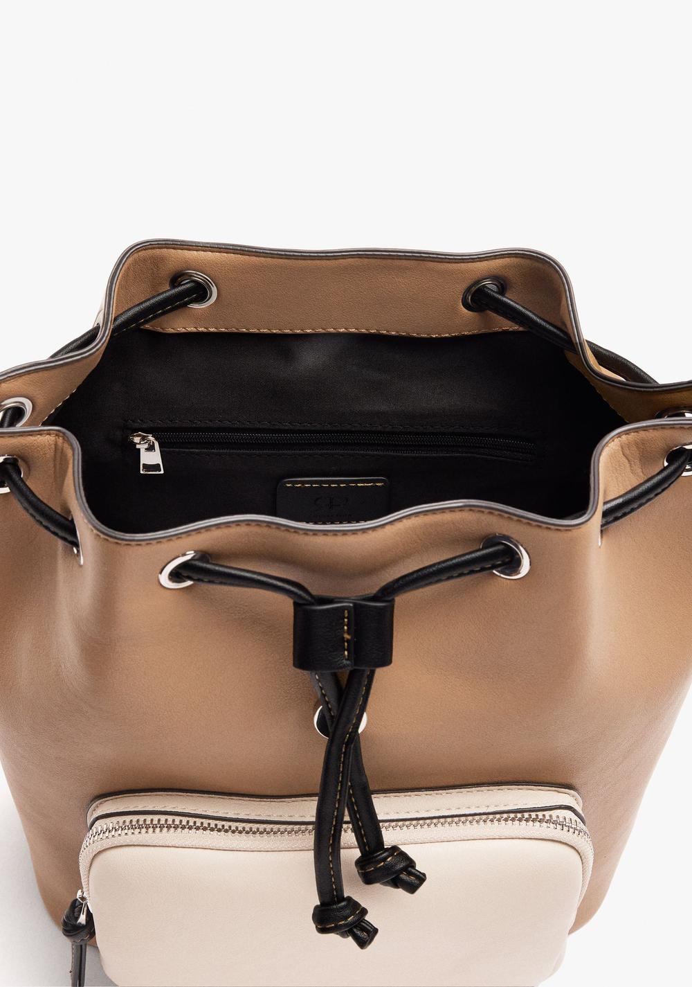 Morral Color Block con Solapa Parfois 4