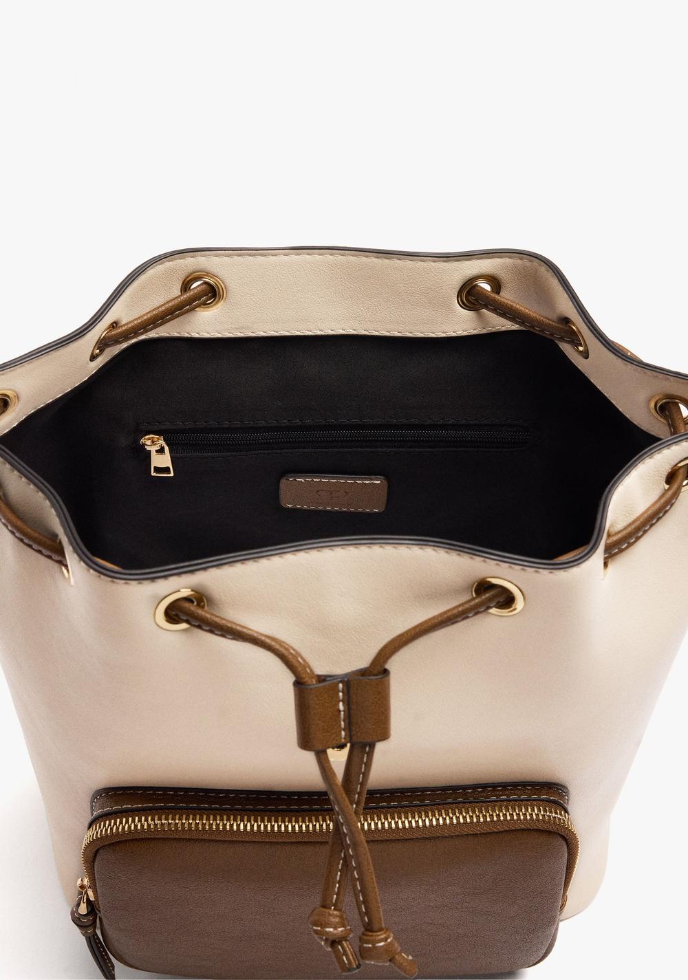 Morral Color Block con Solapa Parfois 4