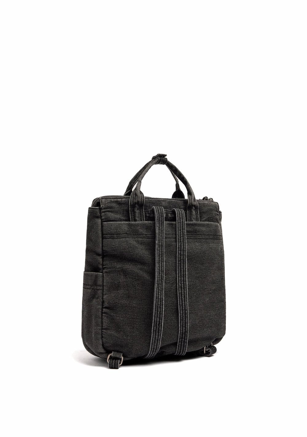 Morral Denim con Efecto Lavado Parfois 4