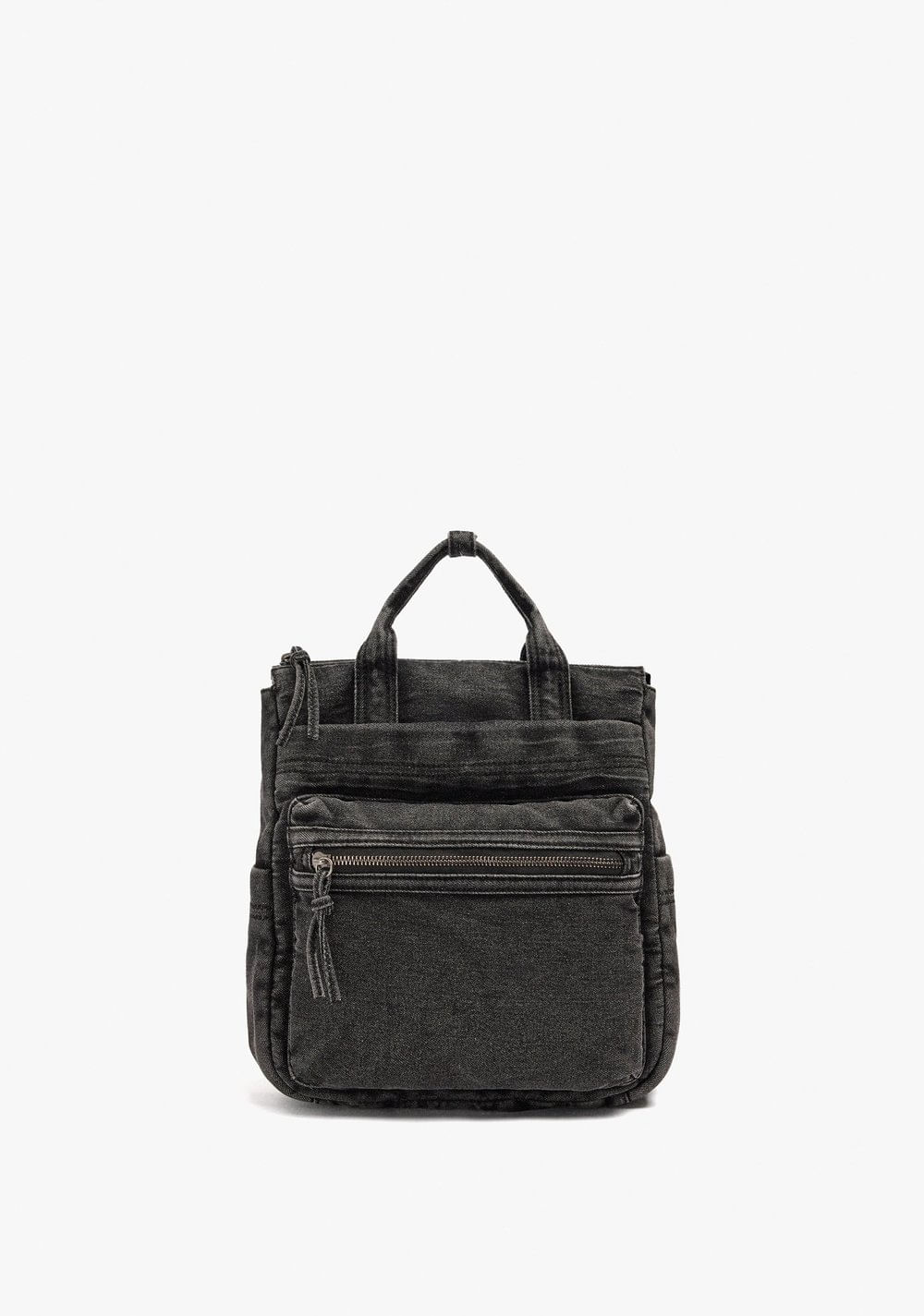Morral Denim con Efecto Lavado Parfois