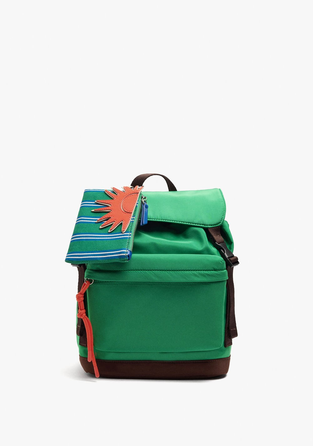 Morral de Nylon con Penduro Parfois