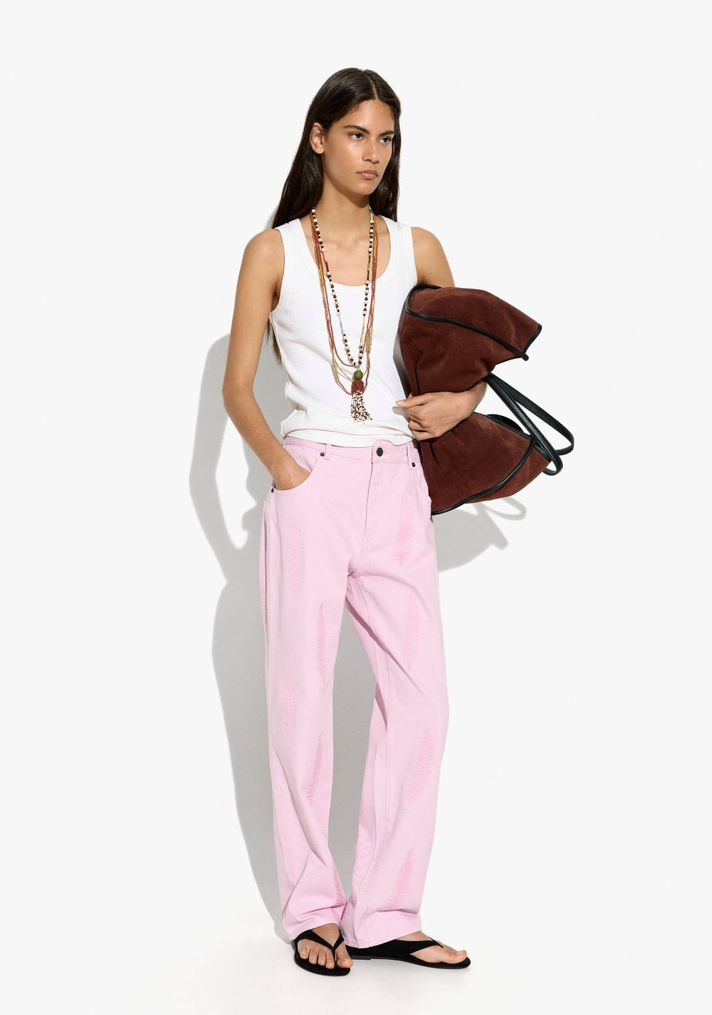Pantalón con Bordados Parfois 6