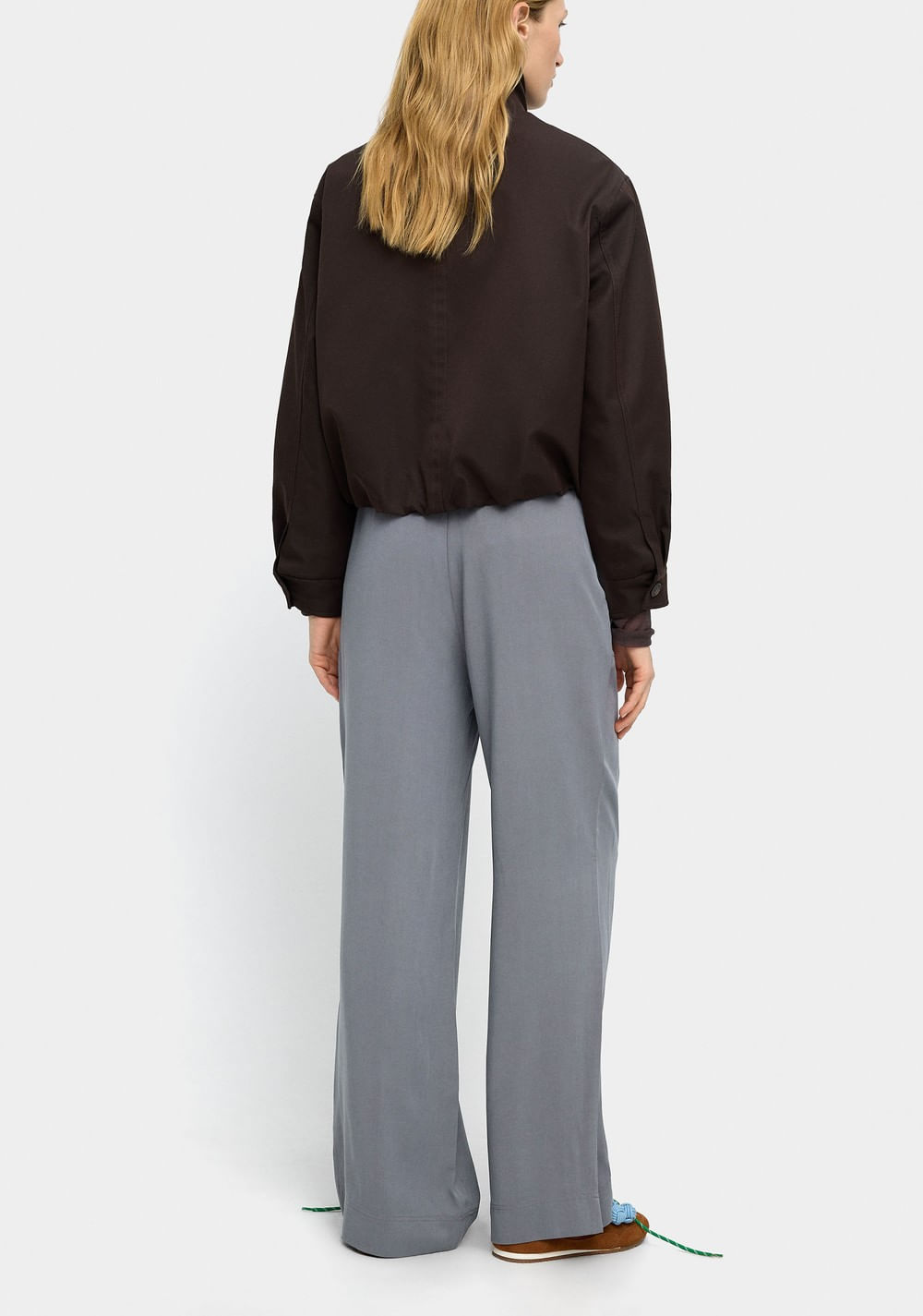 Pantalón con Cintura Elástica y Bolsillos Parfois 3