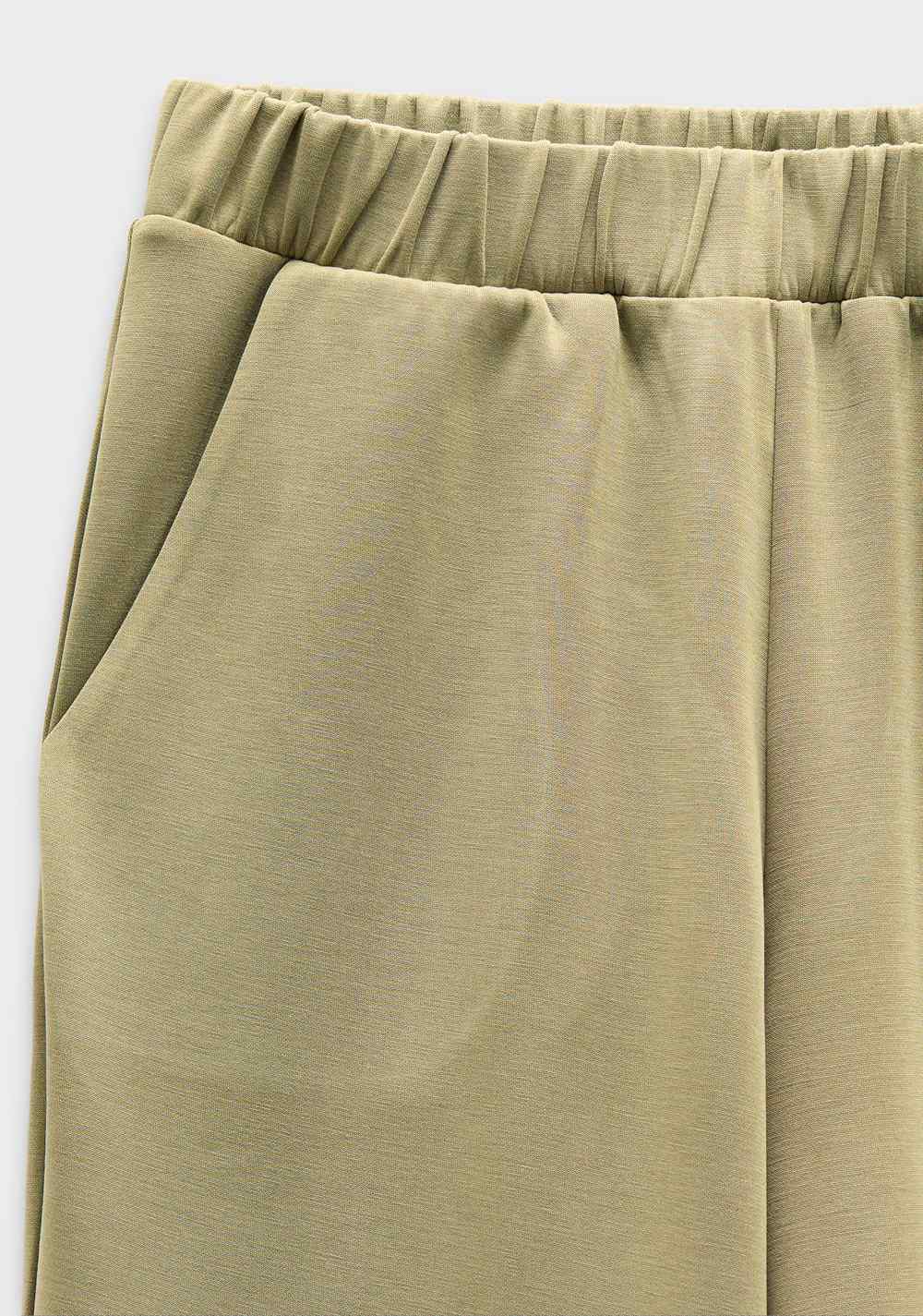 Pantalón con Cintura Elástica Tacto Suave Parfois 4