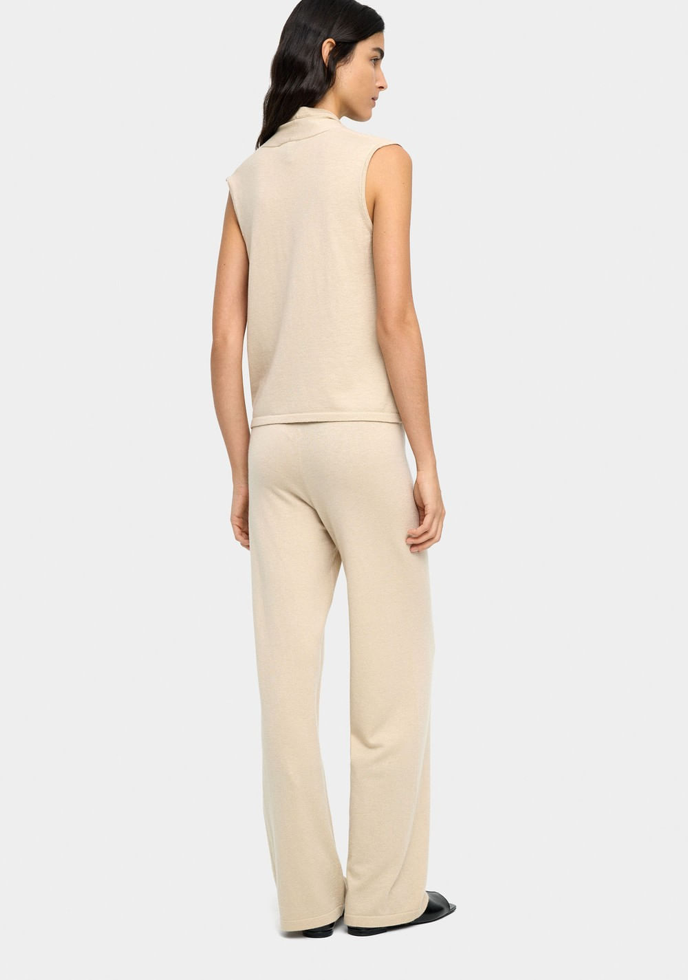Pantalón de Punto con Mezcla de Lana Parfois 3