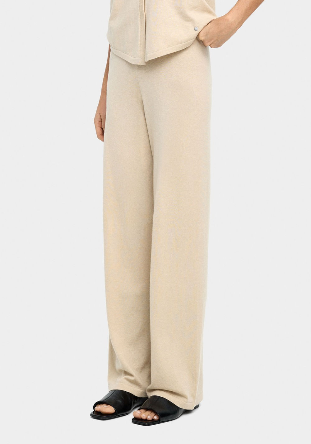 Pantalón de Punto con Mezcla de Lana Parfois Imagen Principal
